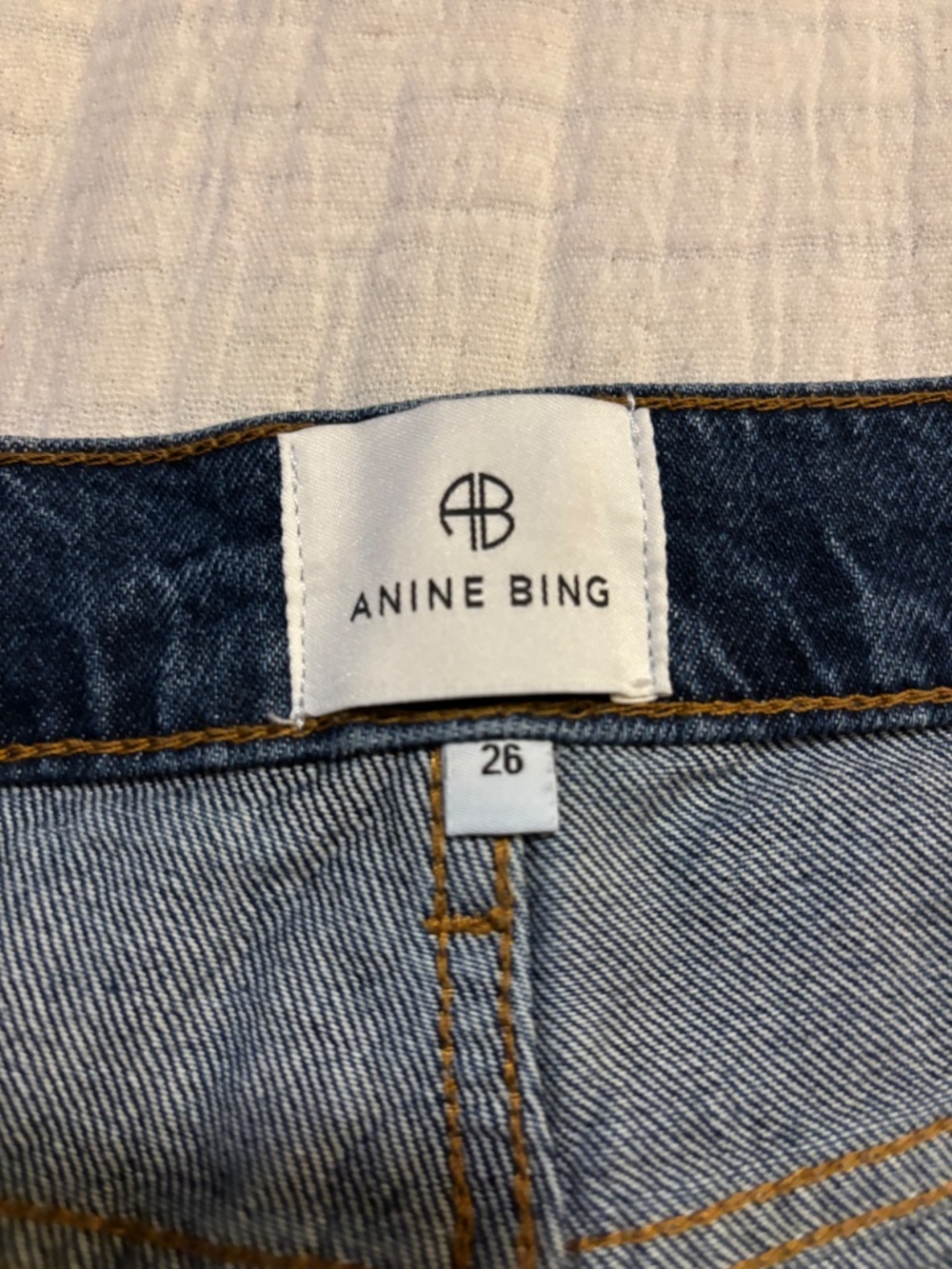 Anine Bing Jeans, Womans size 26 - Picture 5 of 5
